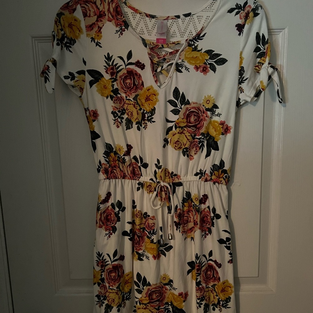 White no boundaries dress